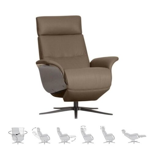 IMG EKORNES PRONTA CONSEGNA POLTRONA RELAX RECLINABILE “SPACE 5100” MOTORIZZATA